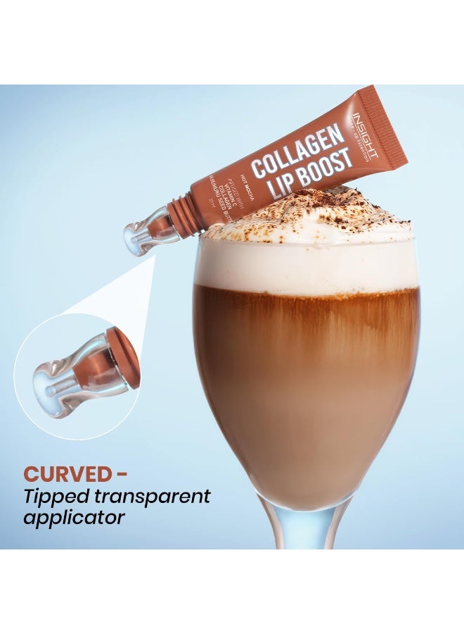 إنسايت مرطب شفاه إنسايت كولاجين ليب بوست - هوت موكا (10 مل) | لمسة نهائية لامعة غير لزجة | فيتامين سي وعلاج مرطب | ترطيب يدوم طويلاً | خفيف الوزن للاستخدام اليومي - Image 2